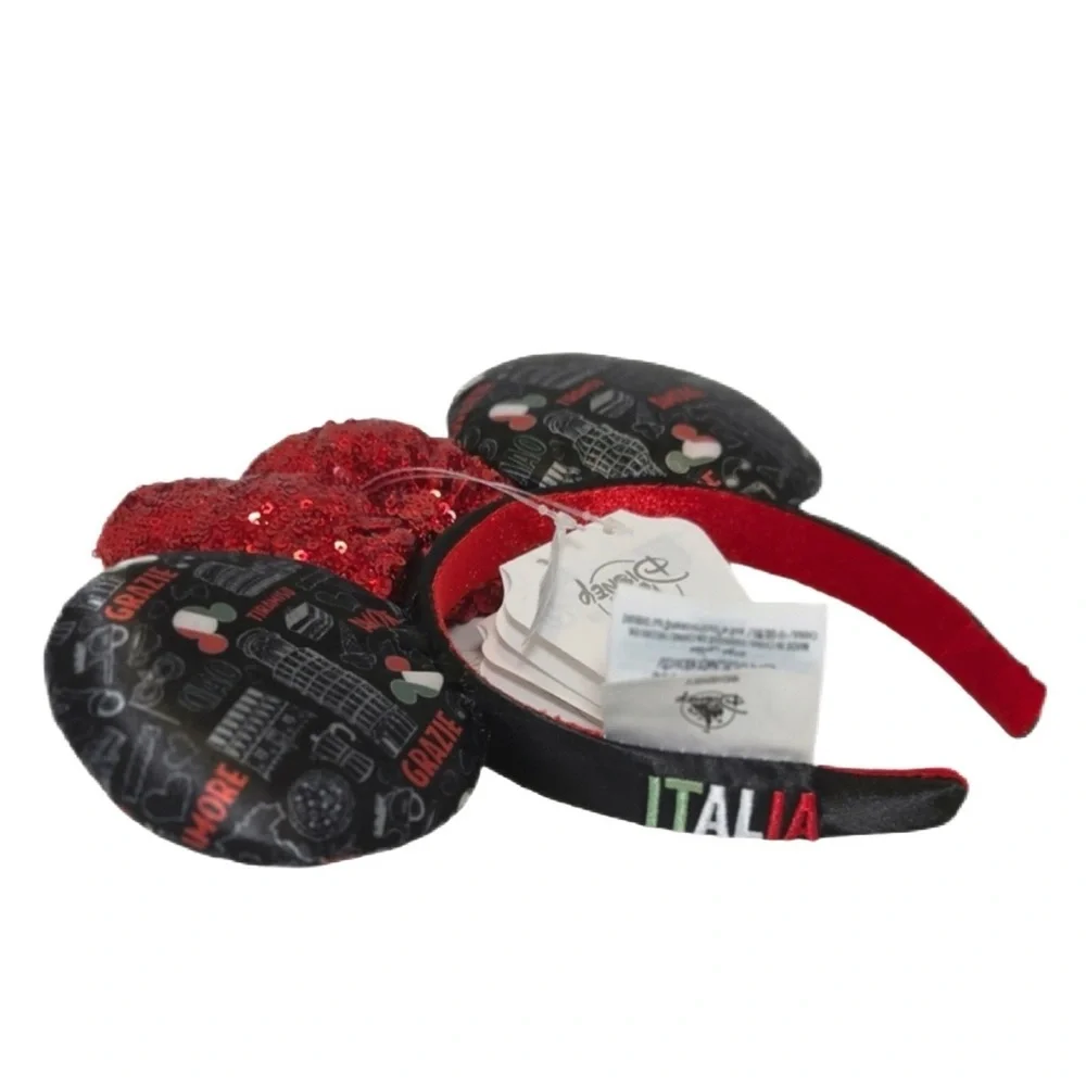 Authentic Disney Parks 2025 Minnie Ears Headband - ITALY - NWT